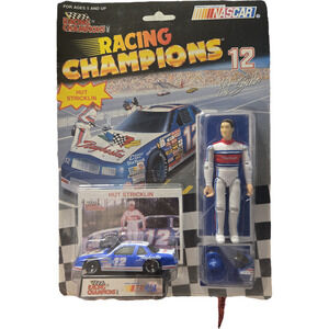 Hut Stricklin #12 Racing Champions Action Figure & Diecast Set